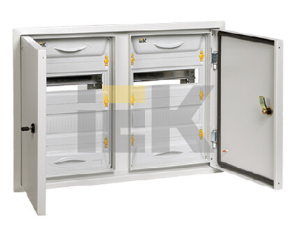 Корпус металлический ЩРв-2х24з-1 41 IP31 (480x662x138 ) UNIVERSAL | MKM11-V-2x24-31-Z-U | IEK