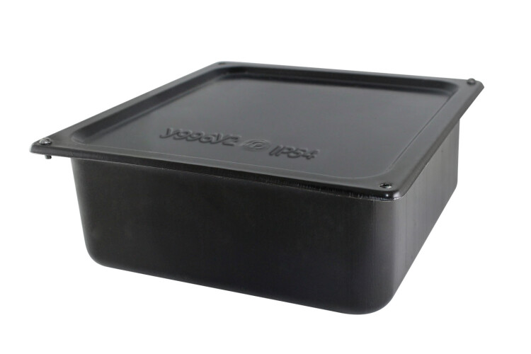 Коробка протяжная ОП металлическая У-996 IP54 грунт., с уплотнителем | SQ1404-5996 | TDM