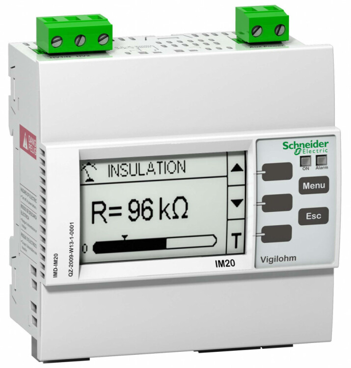 Прибор контроля изоляции IM20 | IMD-IM20 | Schneider Electric