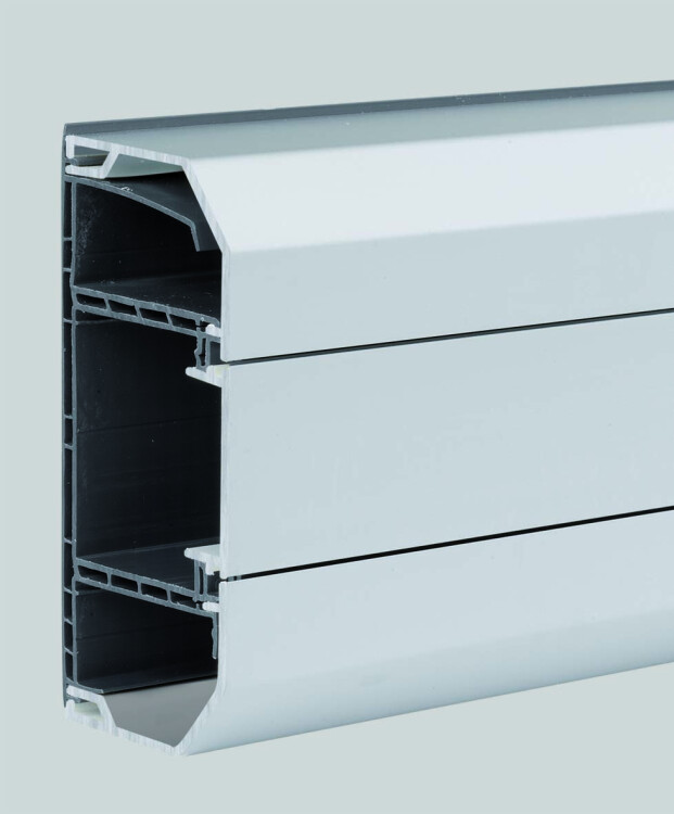 Simon Connect Кабель-канал K45 130X55 мм, одна секция, алюминий | TK01103-8 | Simon