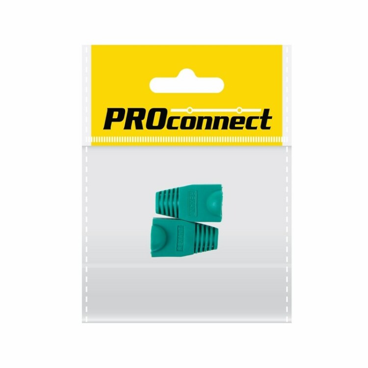 Защитный колпачок для штекера 8Р8С (Rj-45), зеленый (2шт.) (пакет) PROconnect | 05-1204-8 | PROconnect
