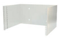 Кронштейн настенный WZ-2522-01-02-011 серии RNO для 19" оборудования,в.- 6U,г.- 400мм,раскладывающийся,сер. (RAL 7035) (2522-1-3-2) | 18724 | Zpas