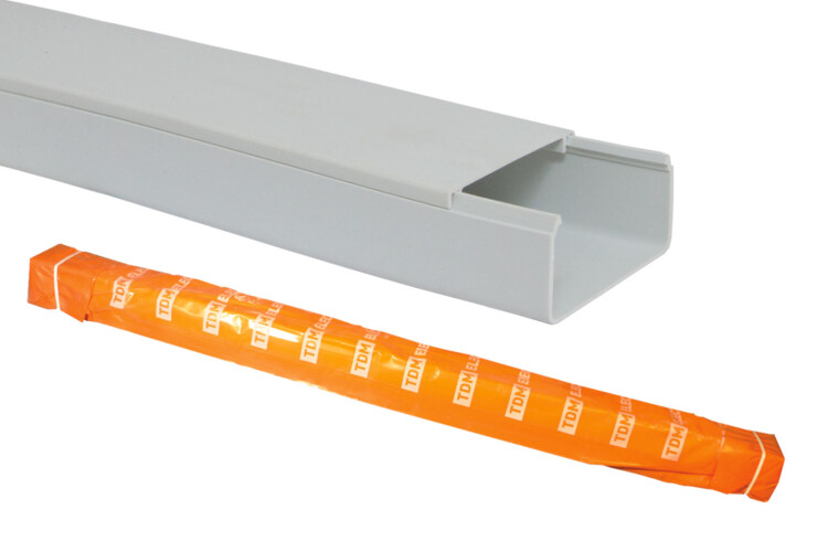 Кабель-канал 100х40 белый (12 м) | SQ0402-0014 | TDM