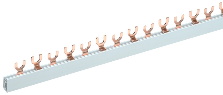 Шина соединительная типа FORK (вилка) 2Р 63А (дл.1 м) | YNS11-2-063 | IEK