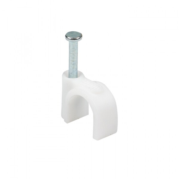 Скоба крепежная круглая (9мм.) (50шт.) EKF PROxima | plcn-sr-9 | EKF