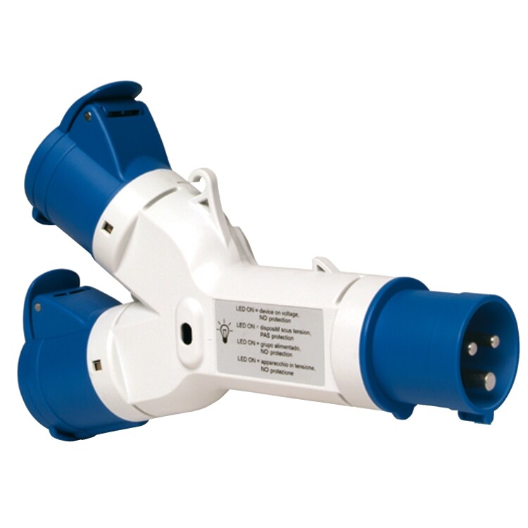 ДВ РАЗВЕТВ 2 16A IP44 220V 2PT50 E 60 | PKZM403 | Schneider Electric