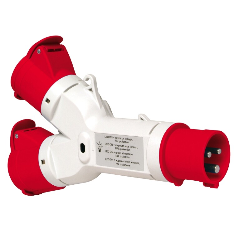 ДВ РАЗВЕТВ 2 16A IP44 380V 3PT50 E 60 | PKZM406 | Schneider Electric