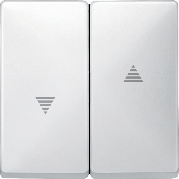 КЛАВИША Х2 ДЛЯ ЖАЛЮЗИ, БЕЛЫЙ | MTN411519 | Schneider Electric