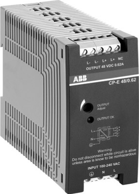 Блок питания CP-E 48/10.0 вход 90-264В AC / 120-370В DC, выход 48В DC /10A | 1SVR427035R2000 | ABB