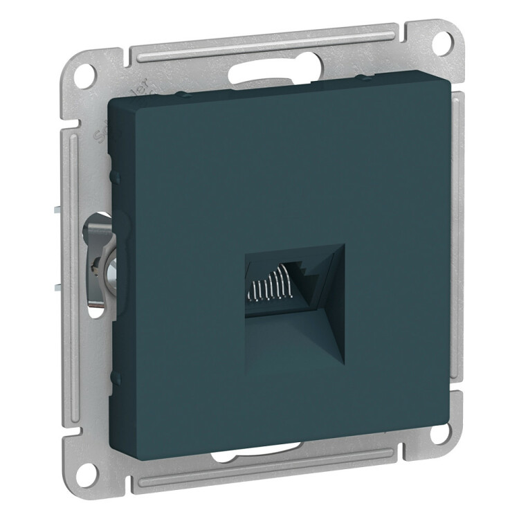AtlasDesign Изумруд Розетка компьютерная RJ45, механизм | ATN000883 | Schneider Electric