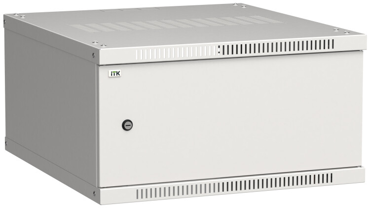 Шкаф LINEA WE 6U 600x650мм дверь металл серый | LWE3-06U67-MF | ITK