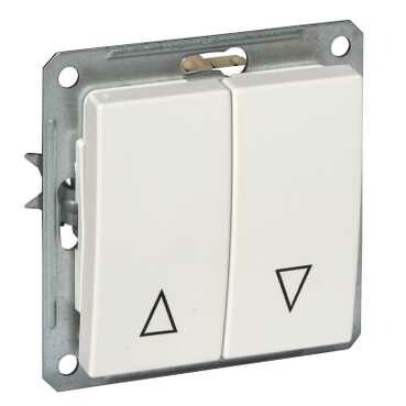 Wessen 59 Черный бархат Выключатель жалюзийный (сх.4) | VS416-253-6-86 | Schneider Electric