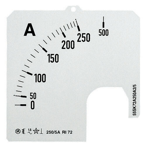 Шкала для амперметра SCL-A5-600/72 | 16083070 | ABB
