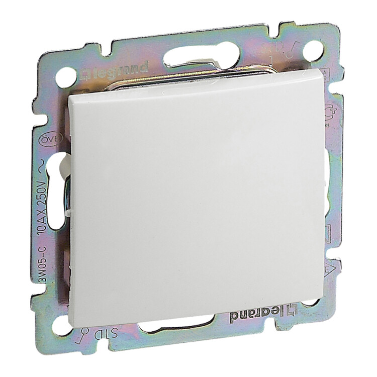 Valena Белый Переключатель перекрестный 1-клавишный | 774407 | Legrand