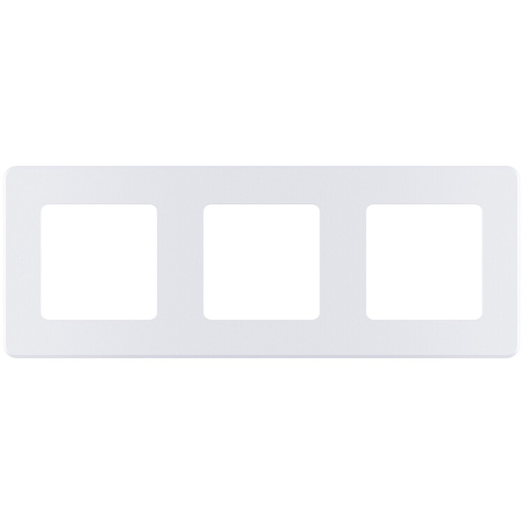 Рамка 3 поста Inspiria жемчуг | 673956 | Legrand