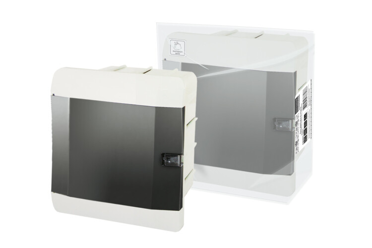 Бокс пластиковый встраиваемый ЩРВ-Пм-4 модуля IP41 Народный | SQ0902-0801 | TDM