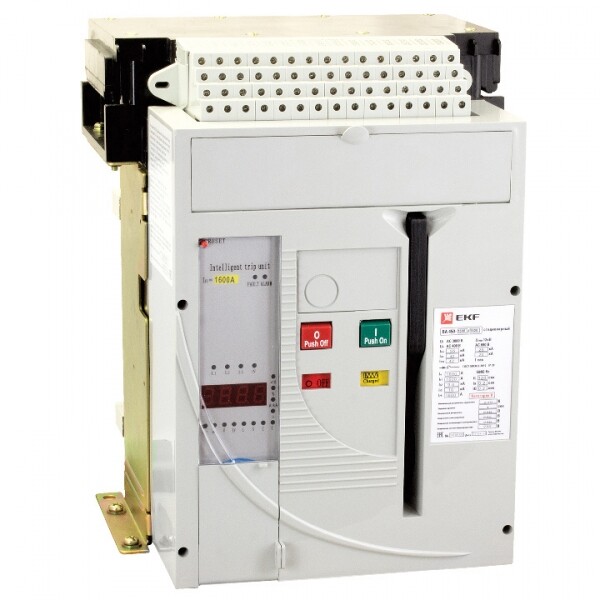 Автоматический выключатель ВА-450 1600/400А 3P 55кА стационарный EKF | mccb450-1600-400 | EKF