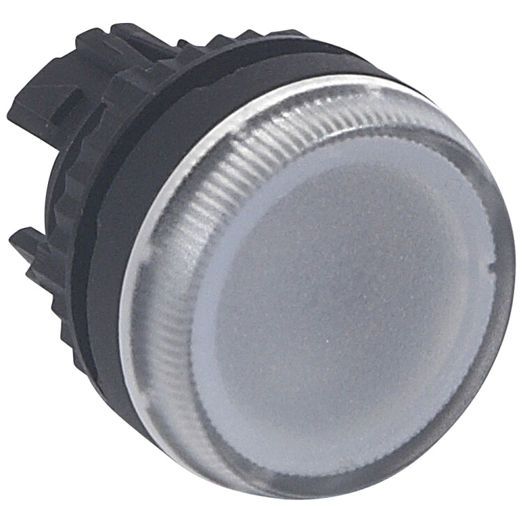 Головка индикатора - Osmoz - для комплектации - с подсветкой - IP 66 - белый | 024160 | Legrand