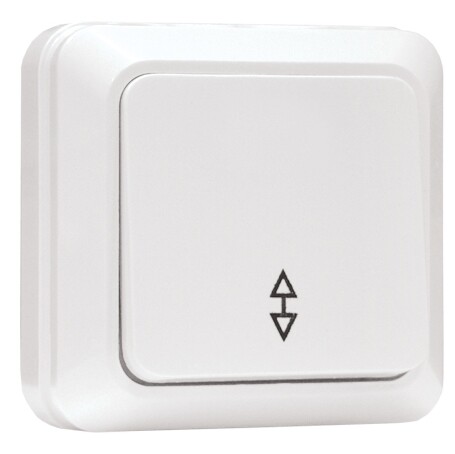 Рим Выключатель проходной 1-клавишный 10А белый EKF | ENV10-025-10 | EKF