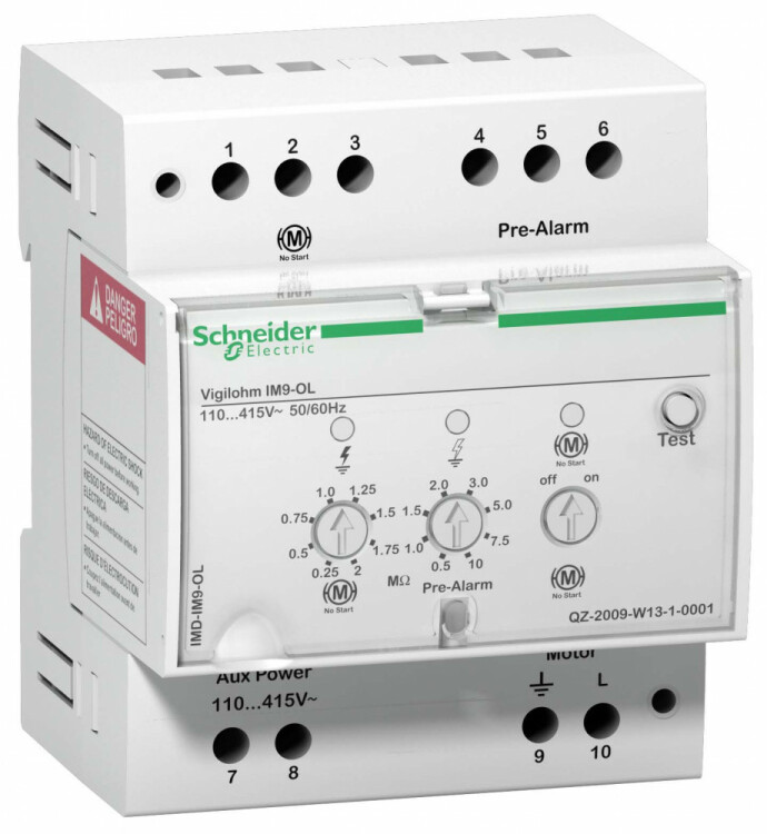 Прибор контроля изоляции IM9 в оффлайн | IMD-IM9-OL | Schneider Electric