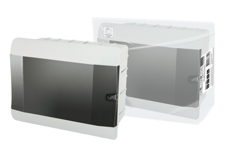 Бокс ЩРВ-Пм-12 модулей встраиваемый пластик IP41 Народный | SQ0902-0804 | TDM