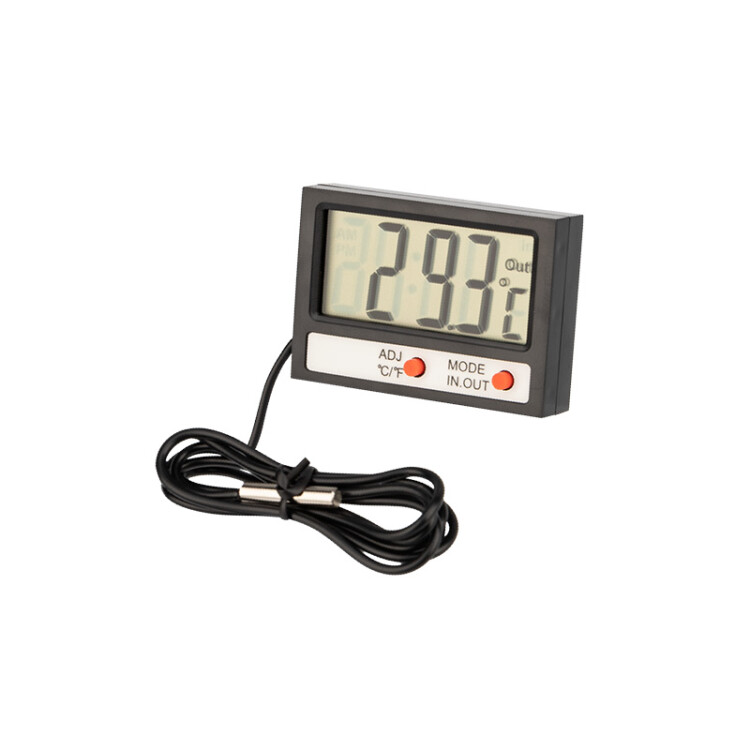 Термометр электронный комнатно-уличный с часами | 70-0505 | REXANT