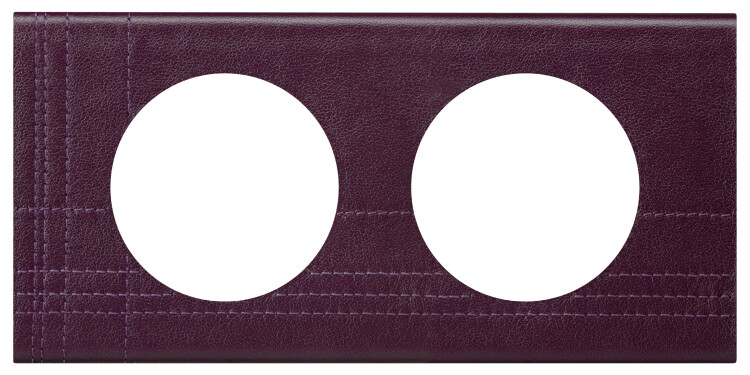 Celiane Кожа Пурпур Рамка 2-я (2+2 мод) | 069442 | Legrand
