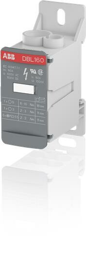 Блок DBL160 распределительный, 160А, 1 -полюсный | 1SNL316010R0000 | TE