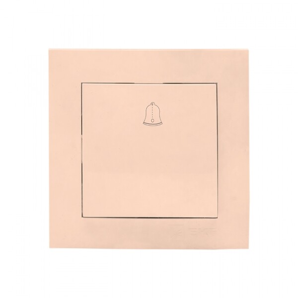 Валенсия кнопка звонка 10А кремовая EKF PROxima | EWV10-026-20 | EKF