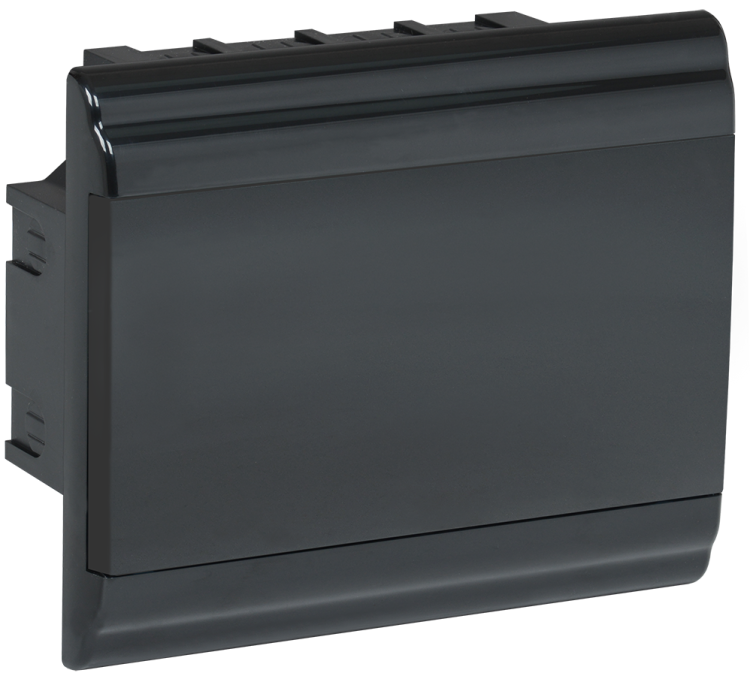 Корпус модульный пл. встр. ЩРВ-П-9 PRIME черный IP41 | MKP13-V-01-09-41-K02 | IEK