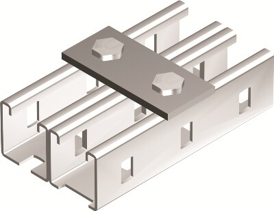 Пластина соединительная, длина 90 мм, 2отв., горячеоцинкованная | BMD1011HDZ | DKC