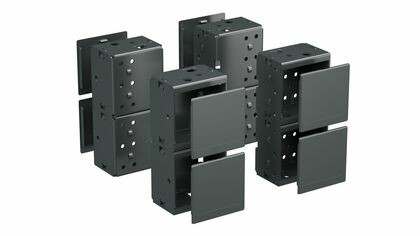 Комплект угловых элементов с пластиковыми заглушками, В =200 мм, 1 кмп =4 шт. | R5BP02 | DKC