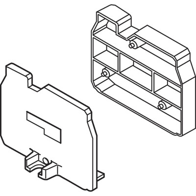 Фланцы FEAD3 Торцевые для DB..ADO | 1SNA199437R1600 | TE