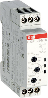 Реле времени CT-MFD.21 мод. многофункц. (7 функций) 12-240В AC/DC 2ПК | 1SVR500020R1100 | ABB