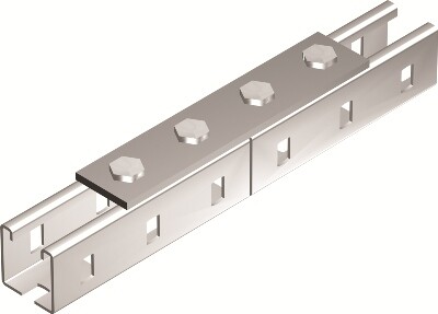 Пластина соединительная. длина 190 мм. 4отв.. горячеоцинкованная | BMD1012HDZ | DKC