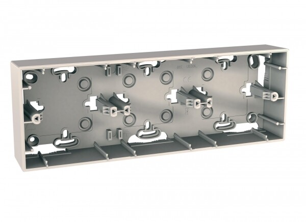 Unica Бежевый Рамка подъемная 3-ая 36 мм | MGU8.006.25 | Schneider Electric