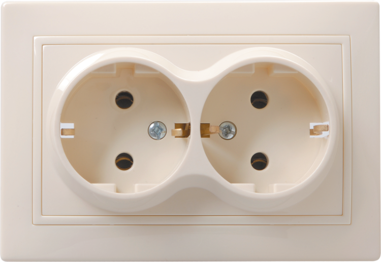 РС12-3-Км Роз. 2мес. с з/к без з/ш 16А кер. КВАРТА крем. | ERK21-K33-16-K | IEK