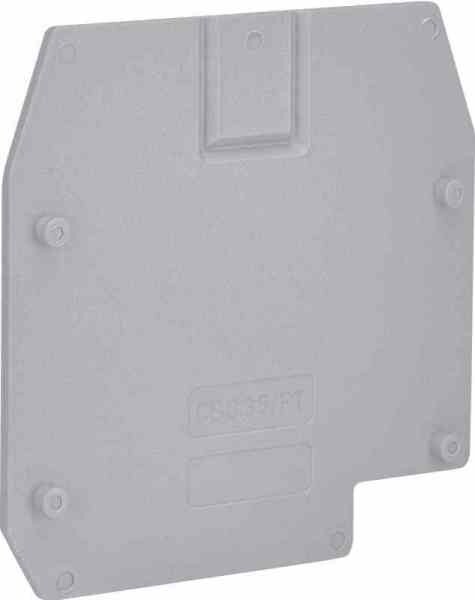 Изолятор серый торцевой CBC.35/PTGR для СВС35 | ZCB351GR | DKC