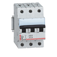 Выключатель автоматический трехполюсный DX 10A C 6кА | 003449 | Legrand