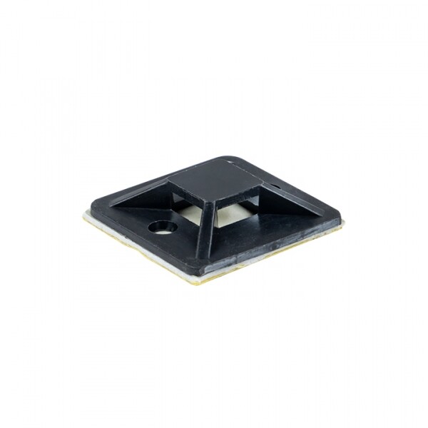 Площадка самоклеящаяся (20х20мм.) черная (100шт.) | plc-20x20-b | EKF