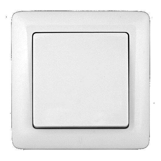 ХИТ С/У Белый Выключатель 1-клавишный 6А, 250В | VS16-133-B | Schneider Electric