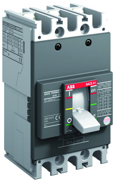 Выключатель автоматический A1N 125 TMF 100-1000 3p F F | 1SDA070323R1 | ABB