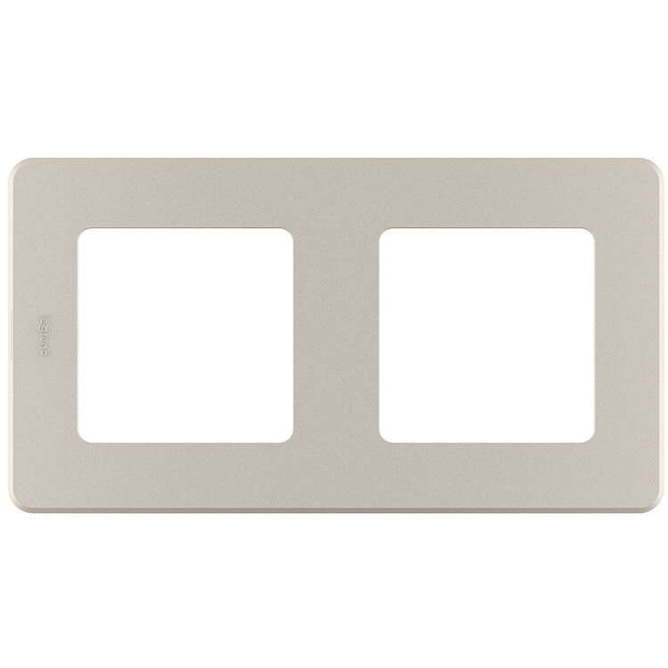 Рамка 2 поста Inspiria шампань | 673948 | Legrand