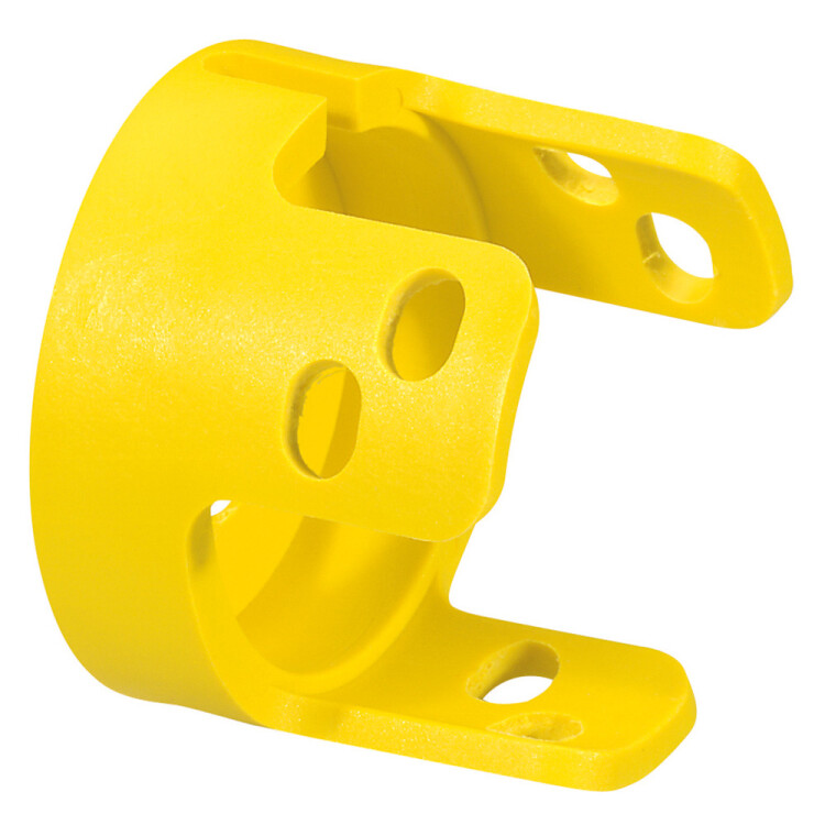 Суппорт - Osmoz - желтый - низкий для кнопок с грибовидным толкателем | 024181 | Legrand