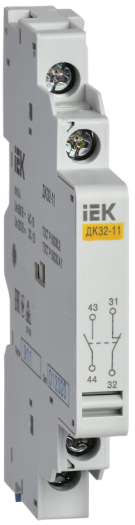 Дополнительный контакт ДК32-11 | DMS11D-AU11 | IEK
