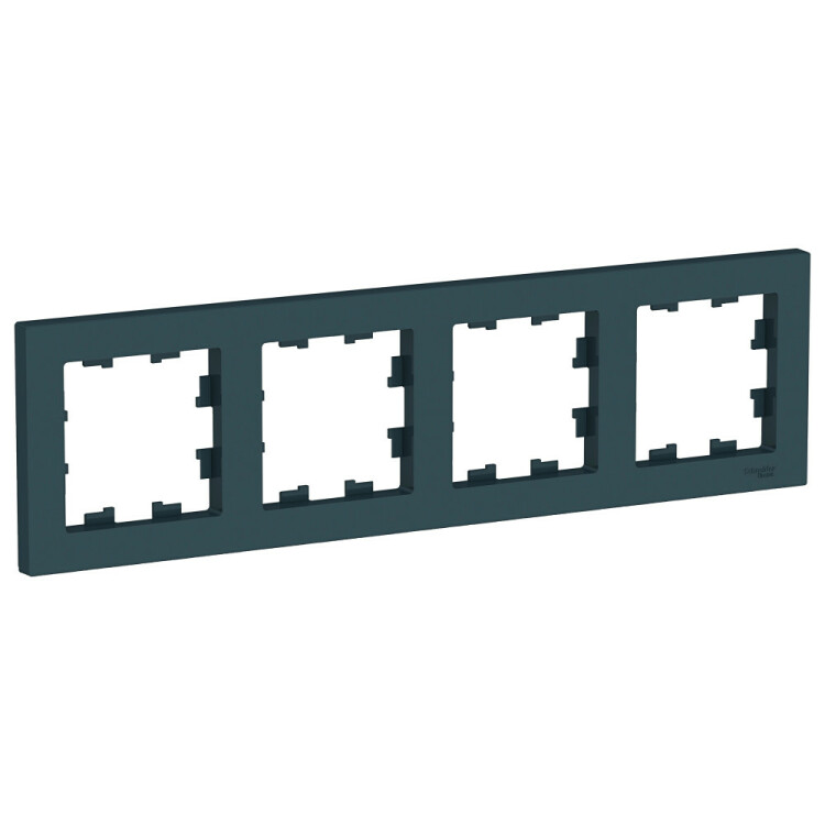 AtlasDesign Изумруд Рамка 4-ая, универсальная | ATN000804 | Schneider Electric