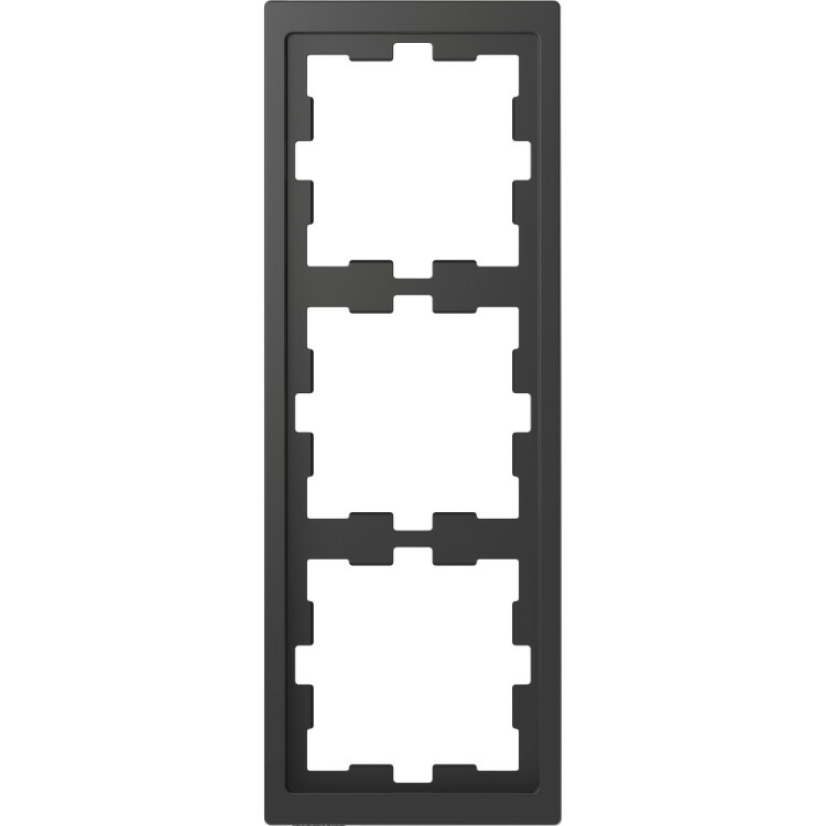 D-Life РАМКА 3-постовая, АНТРАЦИТ , SD | MTN4030-6534 | Schneider Electric