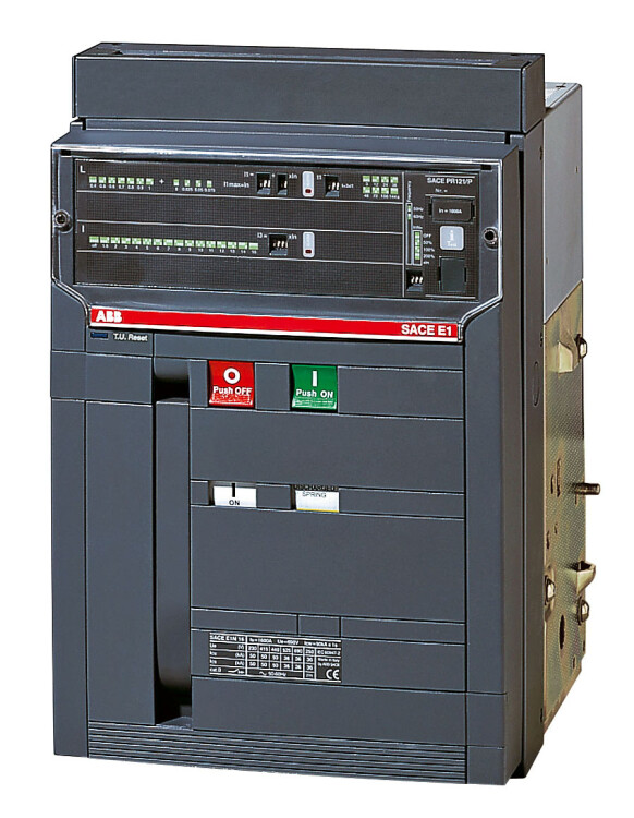 Выключатель автоматический выкатной E1N 1600 PR121/P-LSI In=1600A 3p W MP+10 доп. контактов | 1SDA055777R2 | ABB