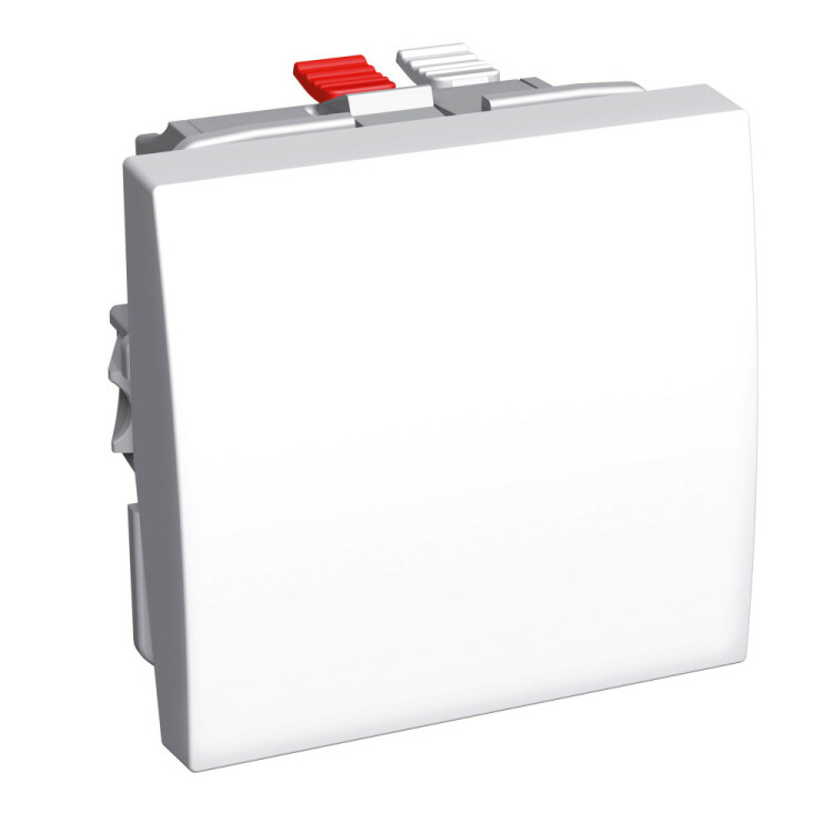 ВЫКЛЮЧАТЕЛЬ БЕЗ ФИКСАЦИИ 10A БЕЛ RAL9003 | ALB44060 | Schneider Electric