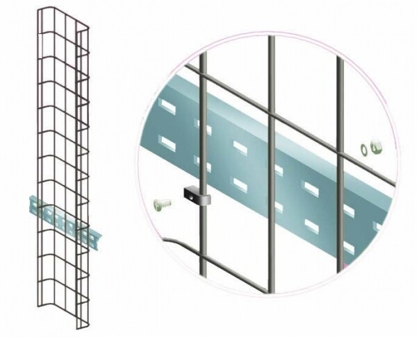 Проволочн. лоток для шкафа 42U г70мм | NSYBPC5 | Schneider Electric